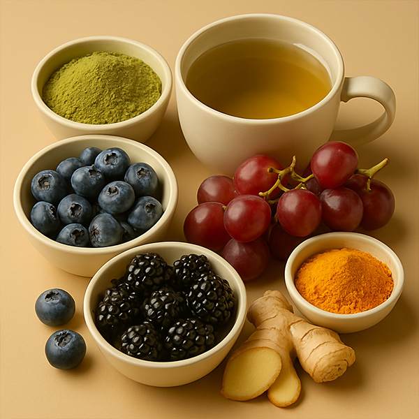 Antyoksydany przeciw zmarszczkom